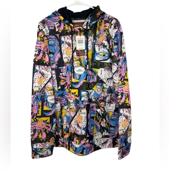 FRESH PRINTS OF TOKYO by DRILL CLOTHING CO. MANGA/ANIME SWEATSHIRT SIZE M - Picture 1 of 3